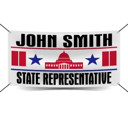 Cheap Banner Signs for Political Campaigns